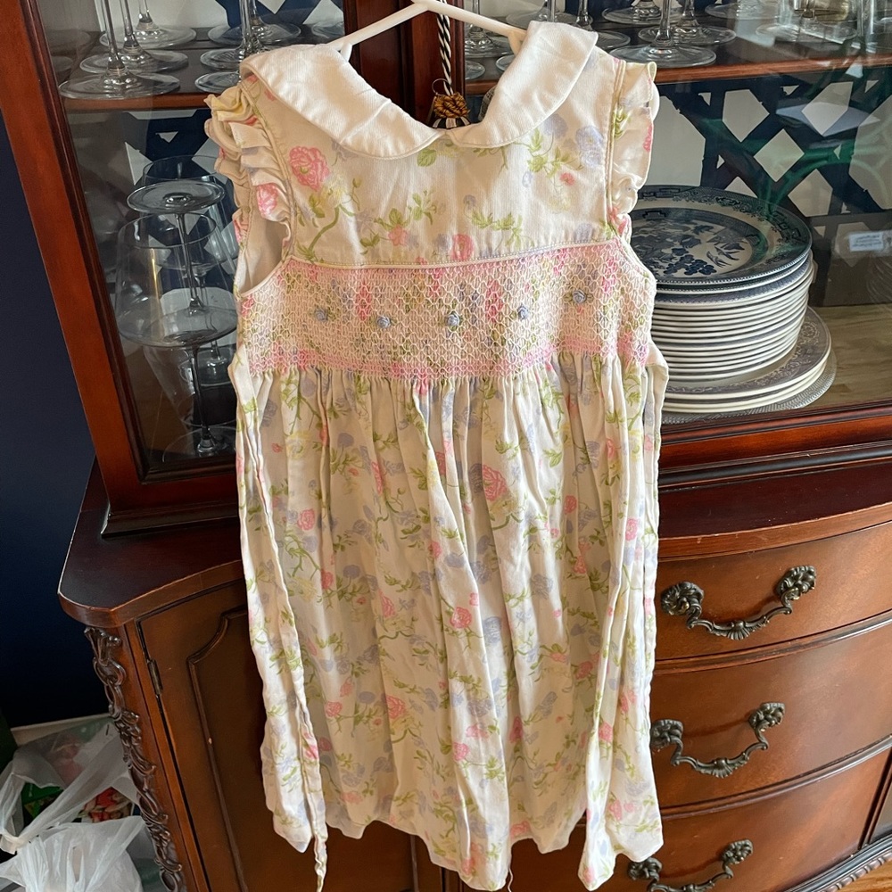 Laura Ashley Smocked Dress